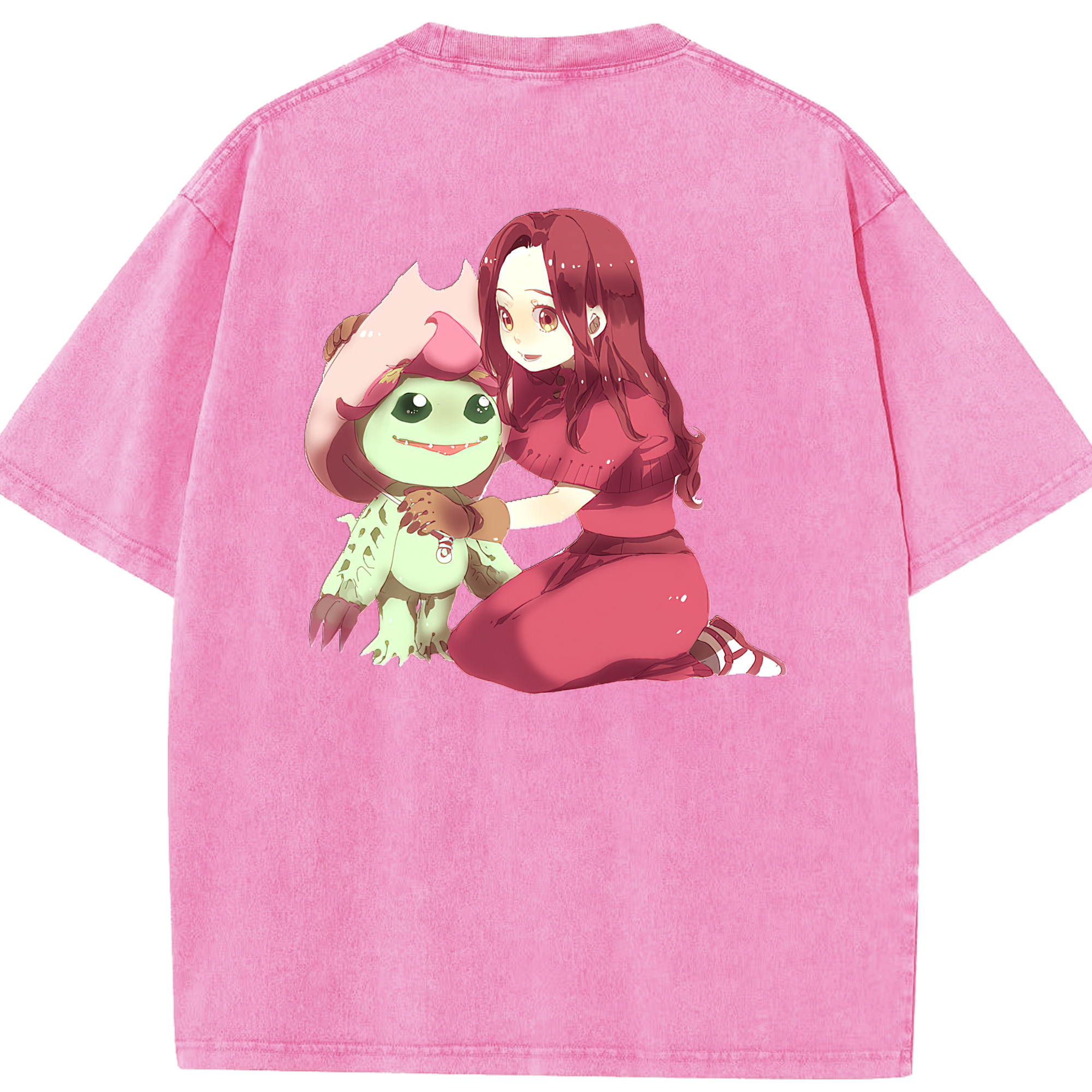 （画像用） Digimon デジタルモンスター/デジモン 綿100% ヴィンテージ風 半袖Tシャツ（背面プリント）